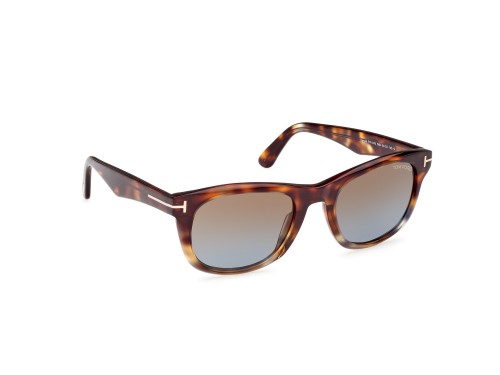 Tom Ford FT1076 KENDEL - 56B - 54 Sonnenbrillen Havanna Eckig