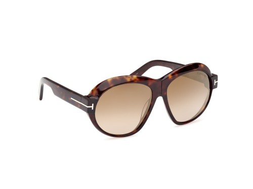 Tom Ford FT1113 ECO INGER - 52G - 59 Sonnenbrillen Havanna Schild