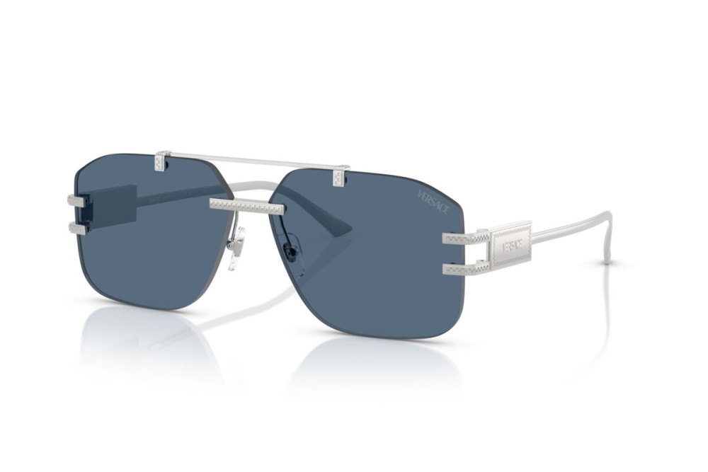 VERSACE VE2275 - ​100080 - ​60 Sonnenbrillen Silber Pilot (Aviator)