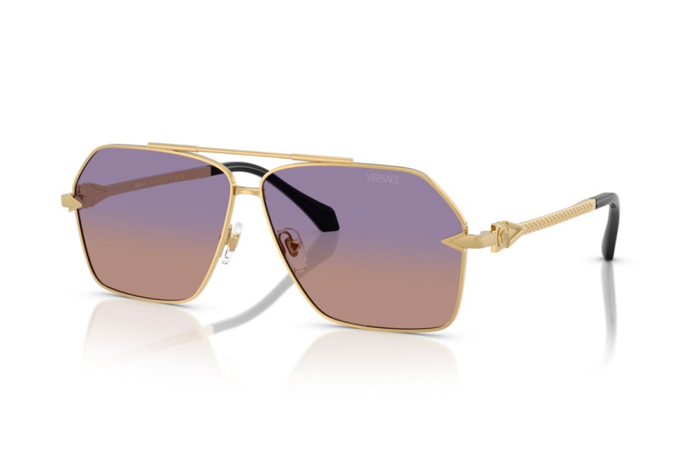 VERSACE VE2284 - ​1002EL - ​63 Sonnenbrillen Pilot (Aviator)