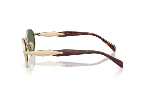 PRADA PR 65ZS - ZVN70L - 55 Sonnenbrillen Gold, Havanna Oval