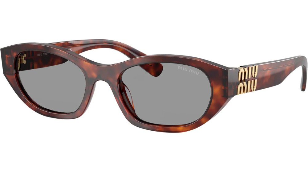 MIU MIU MU A03S - 21C40O - 53 Sonnenbrillen Havanna Cat Eye