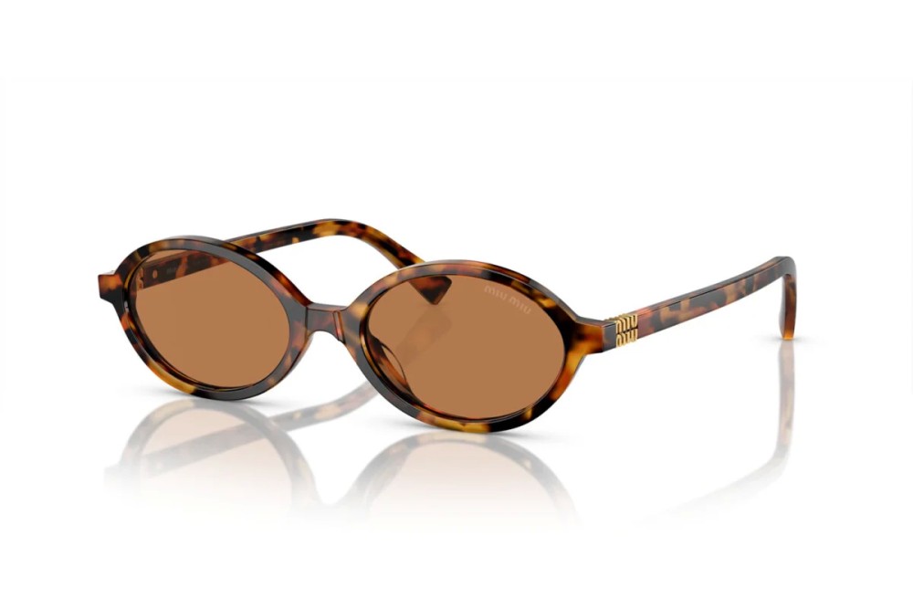 MIU MIU MU 04ZS - ​19P2Z1 - ​50 Sonnenbrillen Havanna Oval