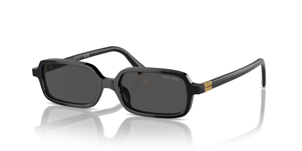 MIU MIU MU 11ZS - 16K5S0 - 51 Sonnenbrillen Schwarz Eckig
